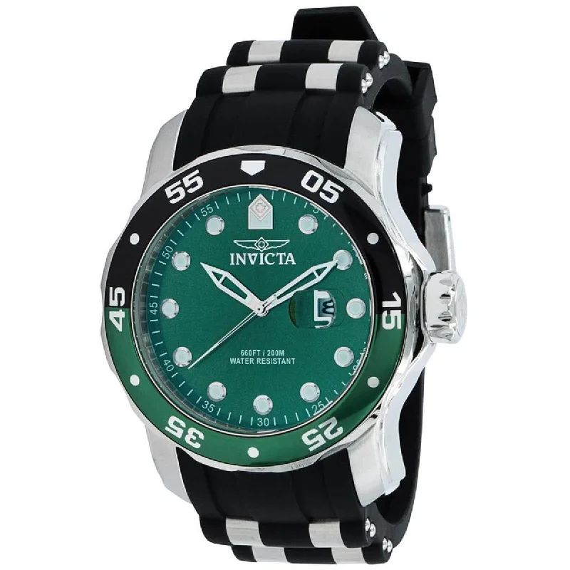 Modern design square dial watches Invicta Men's Rotating Bezel Watch - Pro Diver Black and Silver Tone Strap | 39105 Modern design square dial watches Invicta Men's Rotating Bezel Watch - Pro Diver Black and Silver Tone Strap | 39105