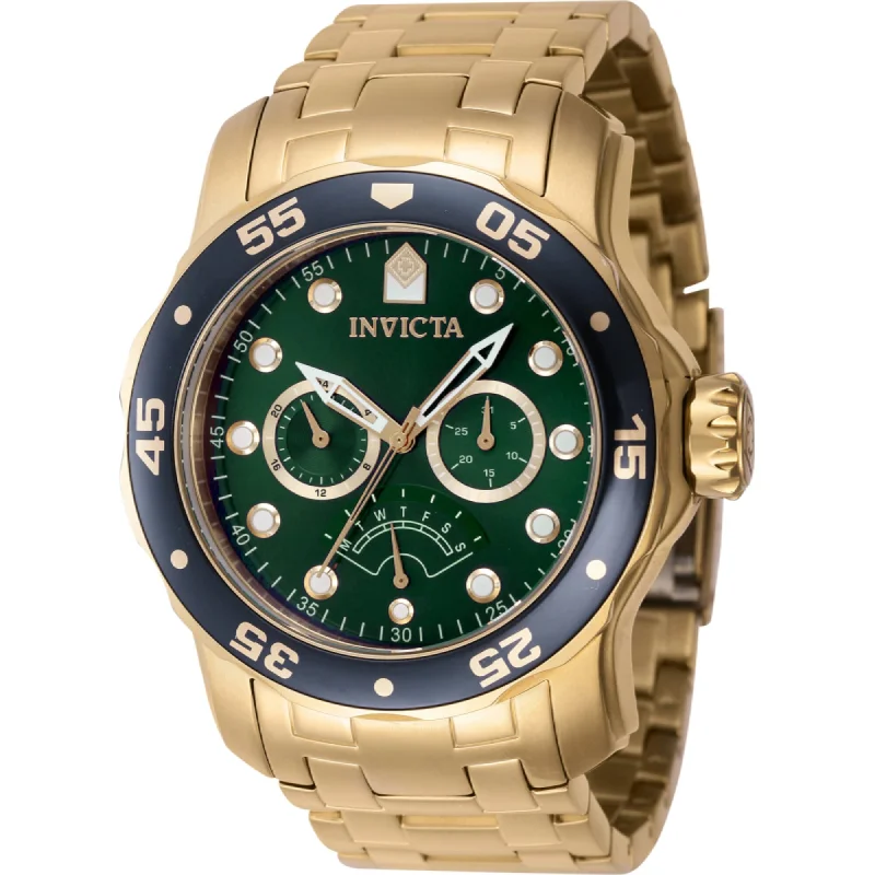 classic pocket watches for collectors Invicta Men's Quartz Watch - Pro Diver Green/Gold Tone Rotating Bezel Bracelet | 46998 classic pocket watches for collectors Invicta Men's Quartz Watch - Pro Diver Green/Gold Tone Rotating Bezel Bracelet | 46998