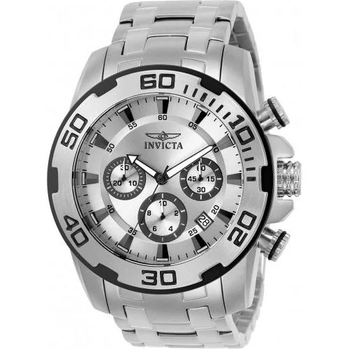 stylish watches for everyday wear   Invicta Men's 22317 Pro Diver Scuba Stainless Steel Watch