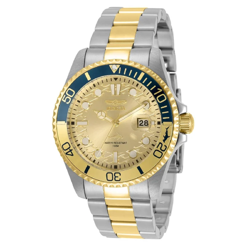 Luxury quartz watches with high-end movements Invicta 30948 Men's Pro Diver Quartz Gold Tone Dial Bracelet Watch Luxury quartz watches with high-end movements Invicta 30948 Men's Pro Diver Quartz Gold Tone Dial Bracelet Watch