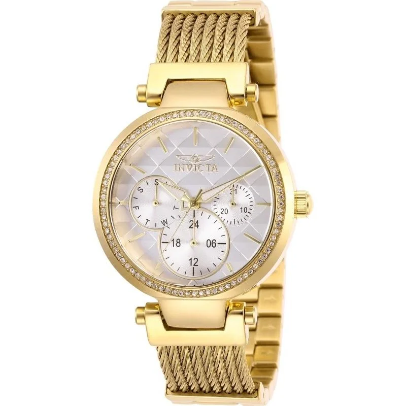 best luxury watches for men   Invicta Women's 28917 Angel Gold-Tone Stainless Steel Watch