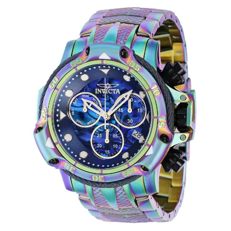 stylish watches for casual wear Invicta Men's Chronograph Watch - Subaqua Blue Dial Iridescent Bracelet | 38330 stylish watches for casual wear Invicta Men's Chronograph Watch - Subaqua Blue Dial Iridescent Bracelet | 38330