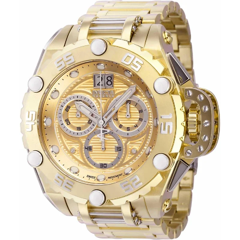 classic pocket watches for collectors Invicta Men's Chronograph Watch - Flying Fox Quartz Silver and Gold Dial Steel | 38741 classic pocket watches for collectors Invicta Men's Chronograph Watch - Flying Fox Quartz Silver and Gold Dial Steel | 38741
