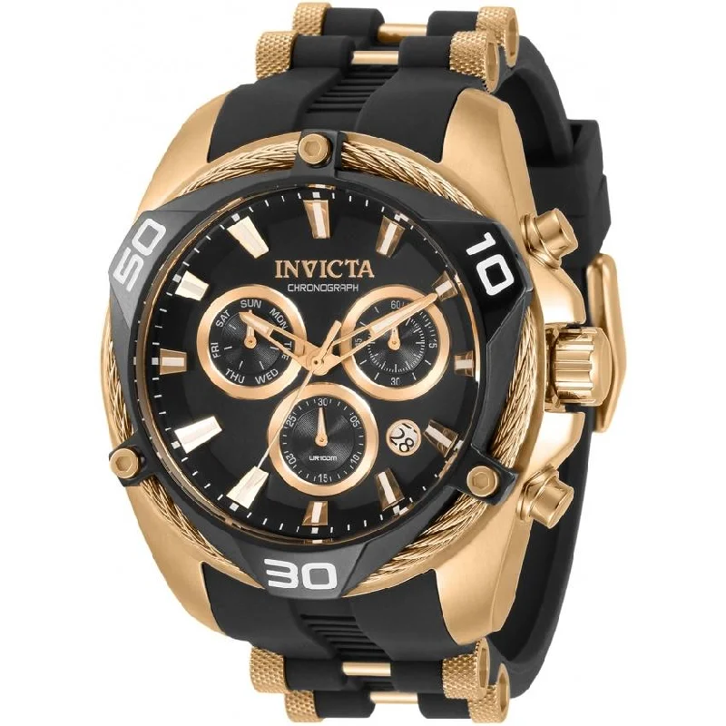 Modern design square dial watches Invicta Men's 31316 Bolt Rose-Tone and Black Silicone Watch Modern design square dial watches Invicta Men's 31316 Bolt Rose-Tone and Black Silicone Watch