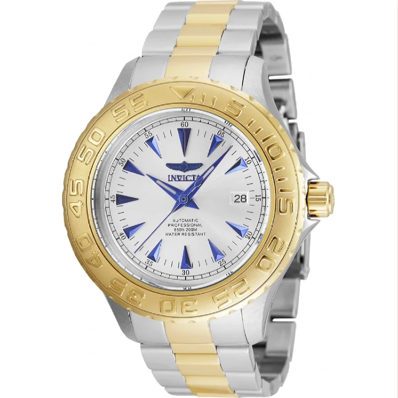 Watches with classic style for timeless appeal Invicta Men's 2307 Pro Diver Automatic Gold-Tone and Silver Stainless Steel Watch Watches with classic style for timeless appeal Invicta Men's 2307 Pro Diver Automatic Gold-Tone and Silver Stainless Steel Watch