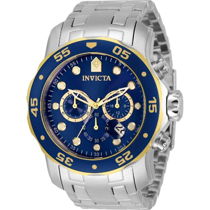 Watches with adjustable straps for a perfect fit Invicta Men's Watch - Pro Diver Quartz Chronograph Navy Blue Dial Bracelet | 33996 Watches with adjustable straps for a perfect fit Invicta Men's Watch - Pro Diver Quartz Chronograph Navy Blue Dial Bracelet | 33996
