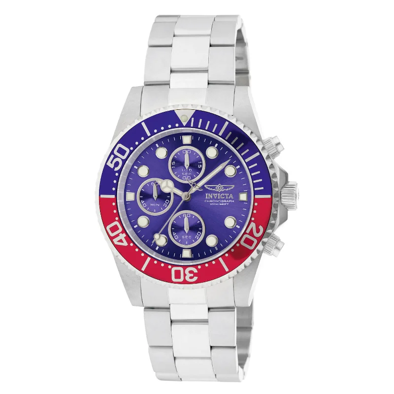 stylish watches for everyday wear Invicta Men's Chronograph Stainless Steel Watch - Pro Diver Blue Dial Quartz | 1771 stylish watches for everyday wear Invicta Men's Chronograph Stainless Steel Watch - Pro Diver Blue Dial Quartz | 1771