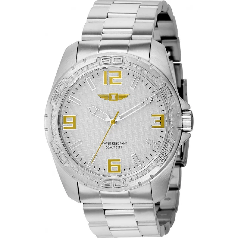 best luxury watches for men   Invicta Men's Watch - I by Invicta Quartz Silver Dial Bracelet SS Case | IBI36492