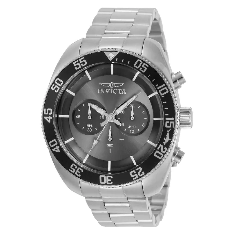 Watches with adjustable straps for a perfect fit Invicta 30798 Men's Pro Diver Chronograph Charcoal Dial Watch Watches with adjustable straps for a perfect fit Invicta 30798 Men's Pro Diver Chronograph Charcoal Dial Watch