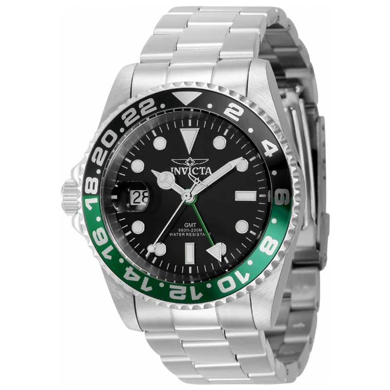 stylish watches for casual wear Invicta Men's Watch - Pro Diver Black Dial Silver Stainless Steel Bracelet | 43960 stylish watches for casual wear Invicta Men's Watch - Pro Diver Black Dial Silver Stainless Steel Bracelet | 43960