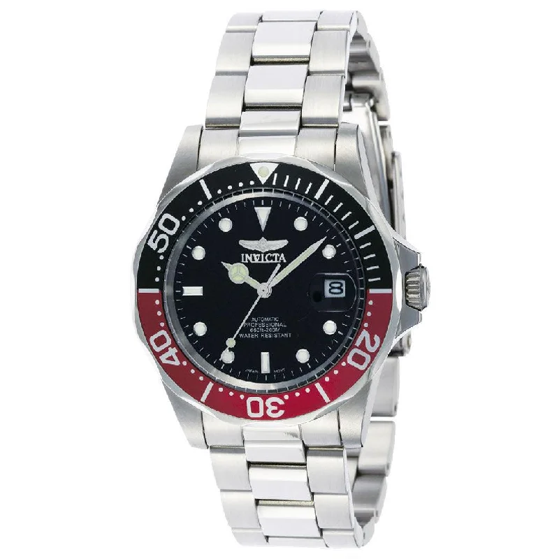 Watches with adjustable straps for a perfect fit Invicta Men's Automatic Stainless Steel Watch - Pro Diver Black Dial Bracelet | 9403 Watches with adjustable straps for a perfect fit Invicta Men's Automatic Stainless Steel Watch - Pro Diver Black Dial Bracelet | 9403