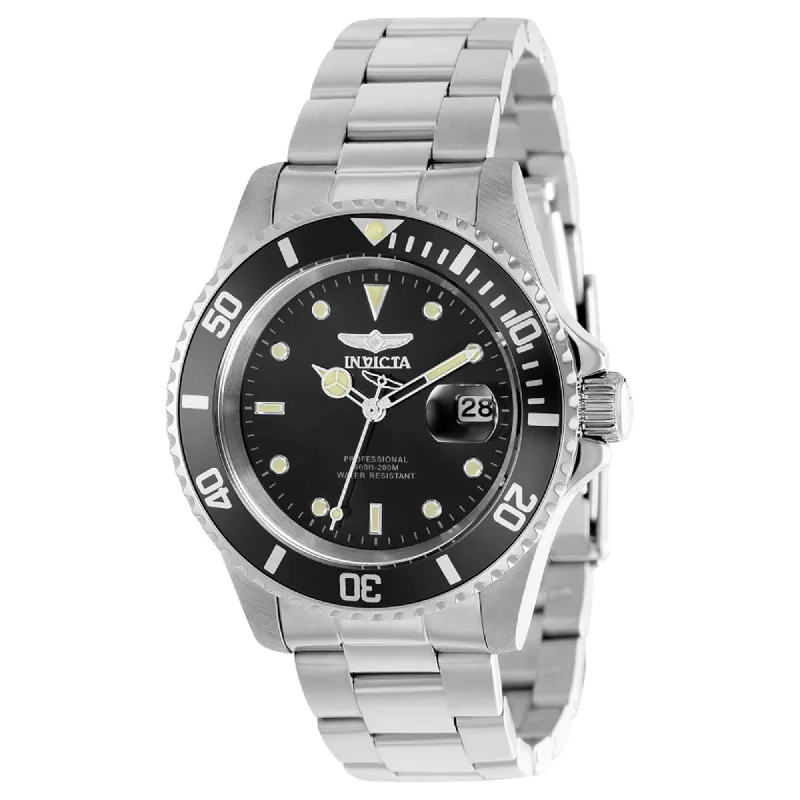 classic pocket watches for collectors Invicta Men's Watch - Pro Diver Quartz Silver Tone and Black Rotating Bezel | 37155 classic pocket watches for collectors Invicta Men's Watch - Pro Diver Quartz Silver Tone and Black Rotating Bezel | 37155