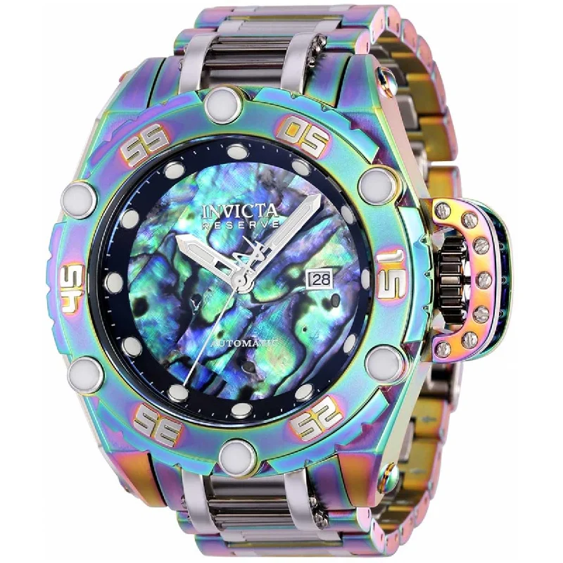 stylish watches for casual wear Invicta Men's Automatic Watch - Flying Fox Iridescent and Silver Bracelet | 37045 stylish watches for casual wear Invicta Men's Automatic Watch - Flying Fox Iridescent and Silver Bracelet | 37045