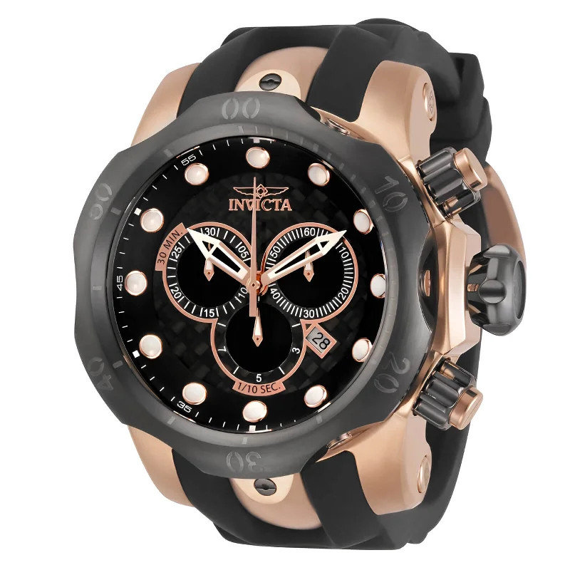 women’s watches with interchangeable bands Invicta 0361 Men's Reserve Venom Two Tone Chronograph Black Dial Rubber Strap Watch women’s watches with interchangeable bands Invicta 0361 Men's Reserve Venom Two Tone Chronograph Black Dial Rubber Strap Watch
