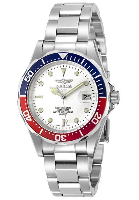 stylish watches for casual wear Invicta Men's Stainless Steel Watch - Pro Diver Quartz White Dial | 8933 stylish watches for casual wear Invicta Men's Stainless Steel Watch - Pro Diver Quartz White Dial | 8933