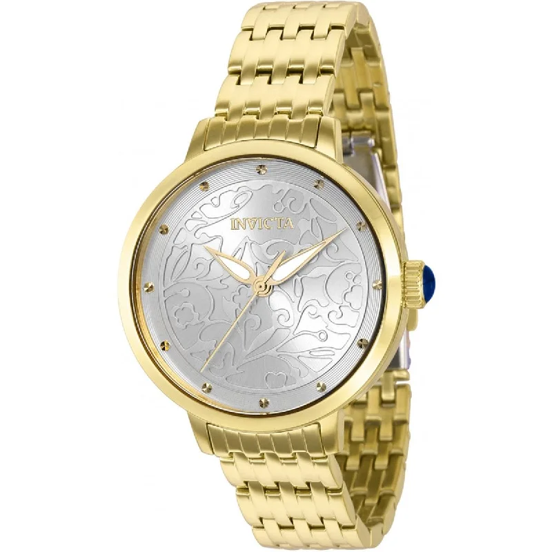 stylish watches for everyday wear Invicta Women's Watch - Wildflower Silver Tone Dial Stainless Steel Bracelet | 37419 stylish watches for everyday wear Invicta Women's Watch - Wildflower Silver Tone Dial Stainless Steel Bracelet | 37419