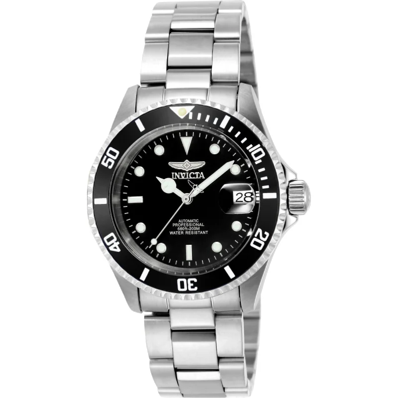 women’s watches with interchangeable bands Invicta Men's Watch - Pro Diver Automatic Black Dial Silver Steel Bracelet | 9937OB women’s watches with interchangeable bands Invicta Men's Watch - Pro Diver Automatic Black Dial Silver Steel Bracelet | 9937OB