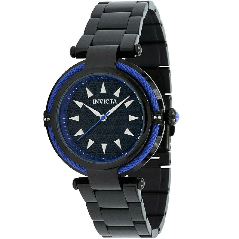 Vintage style quartz watches Invicta Women's Quartz Watch - Marvel Black Panther Black Dial Steel Bracelet | 36387 Vintage style quartz watches Invicta Women's Quartz Watch - Marvel Black Panther Black Dial Steel Bracelet | 36387