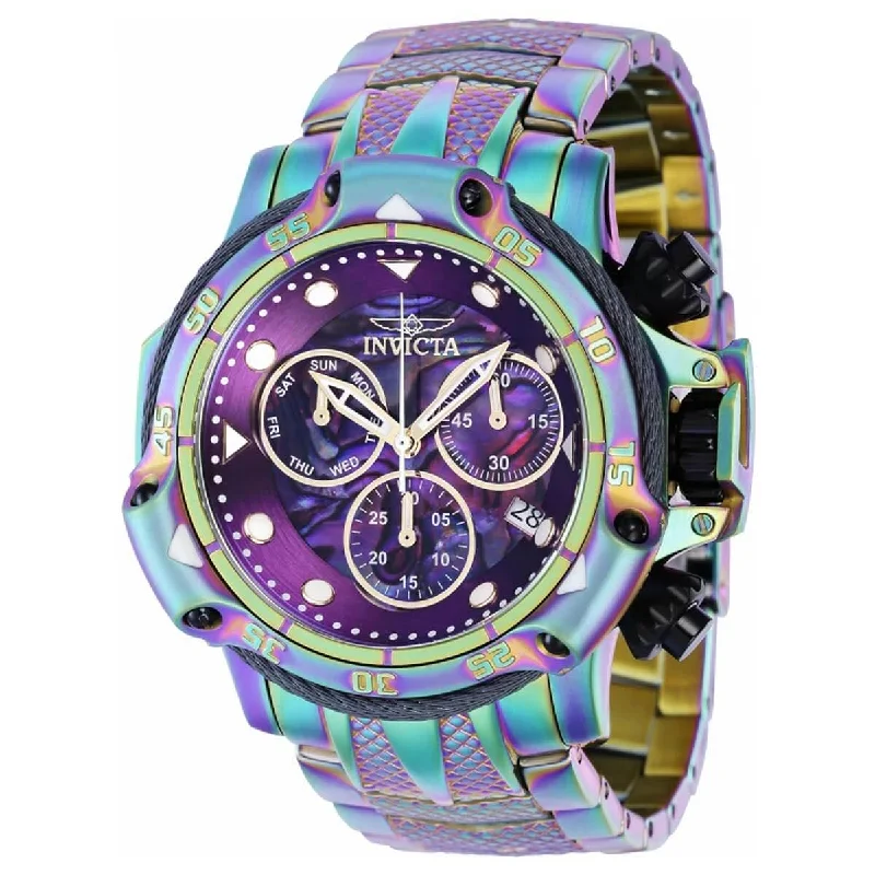 elegant dress watches for formal events Invicta Men's Chronograph Watch - Subaqua Purple Dial Iridescent Bracelet | 38329 elegant dress watches for formal events Invicta Men's Chronograph Watch - Subaqua Purple Dial Iridescent Bracelet | 38329