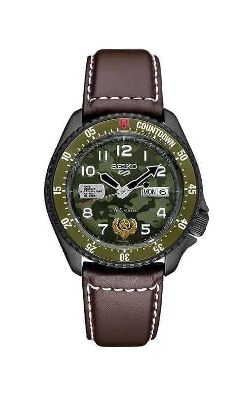 Watches with adjustable straps for a perfect fit   SEIKO Day Date SEIKO 5 Street Fighter LTD (SRPF21K1F/SBSA081J)