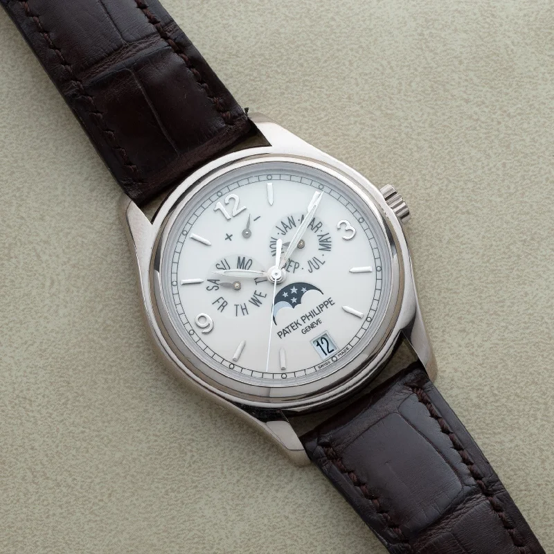 classic pocket watches for collectors   Patek Philippe Annual Calendar Moonphase