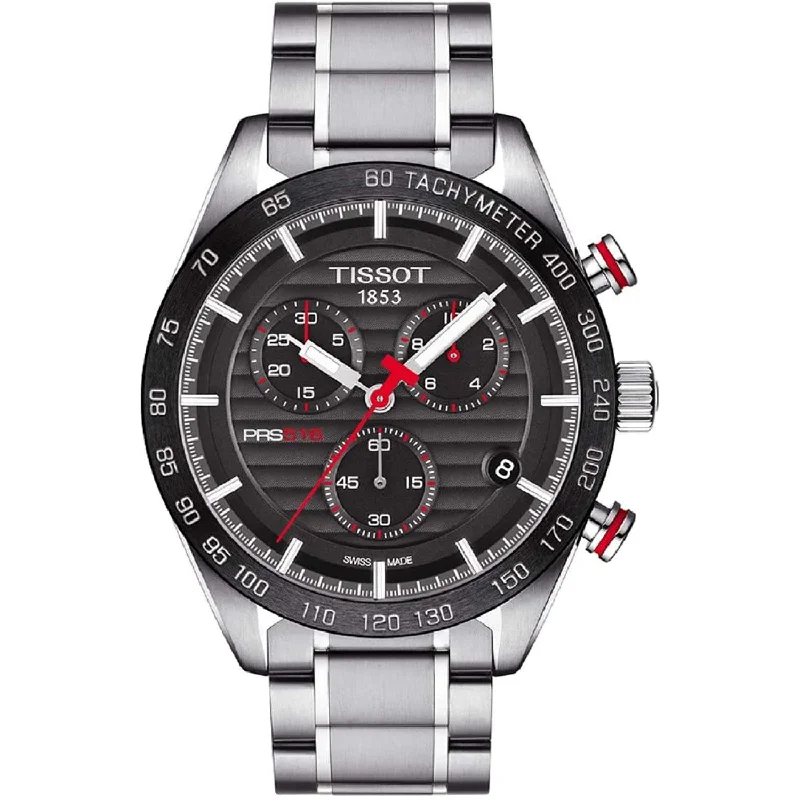 Watches for daily wear   TISSOT PRS 516 CHRONOGRAPH 42 MM MEN WATCH T1004171105101