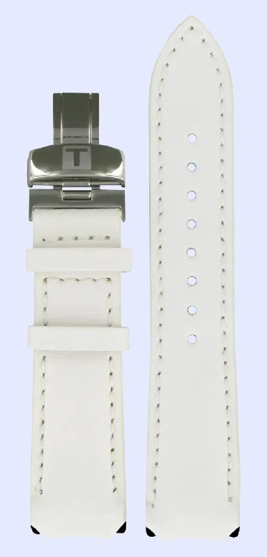 Watches for special occasions   Tissot Z252/352 - T33155811 Watch Band T600013559 White Leather 20 mm T-Touch