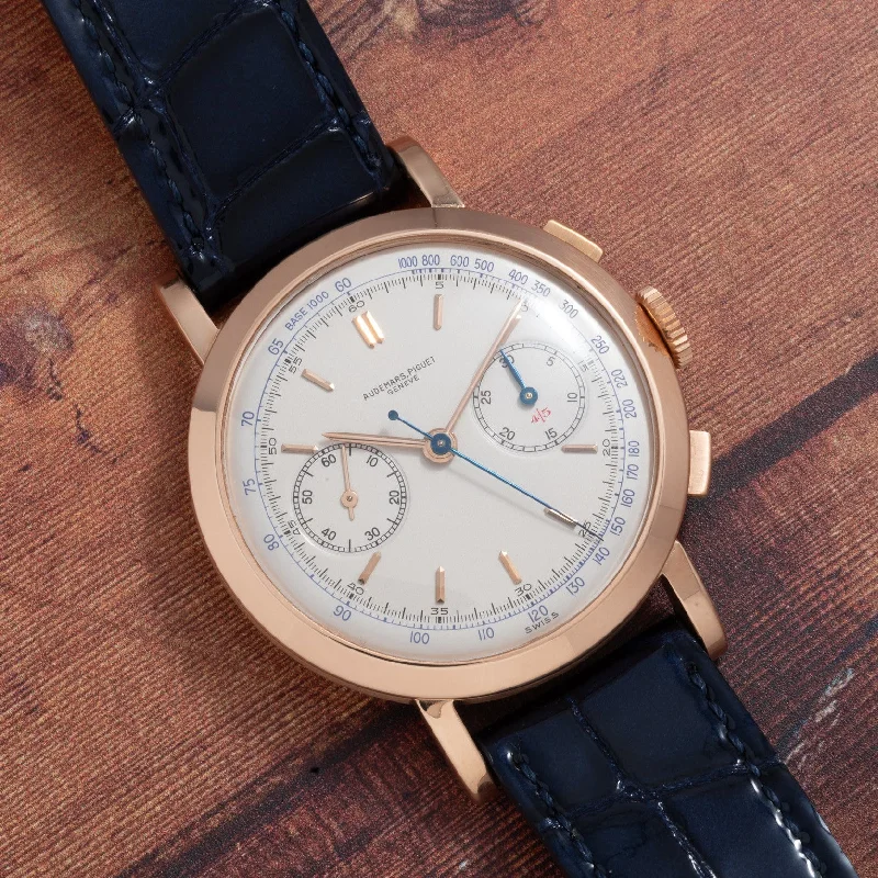 Watches with a stylish look   Audemars Piguet 'Jumbo' Two-Register Chronograph