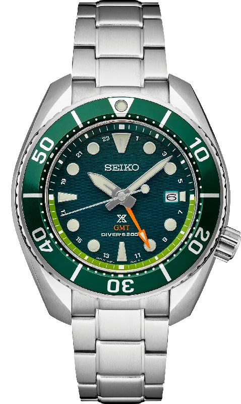 elegant dress watches for formal events   Seiko Prospex Solar Gmt Diver SFK003