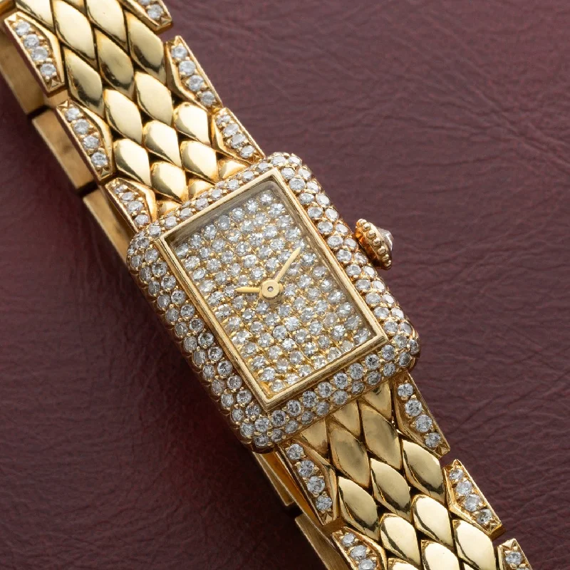 Watches with a sophisticated look   Cartier Tank Mini Diamond