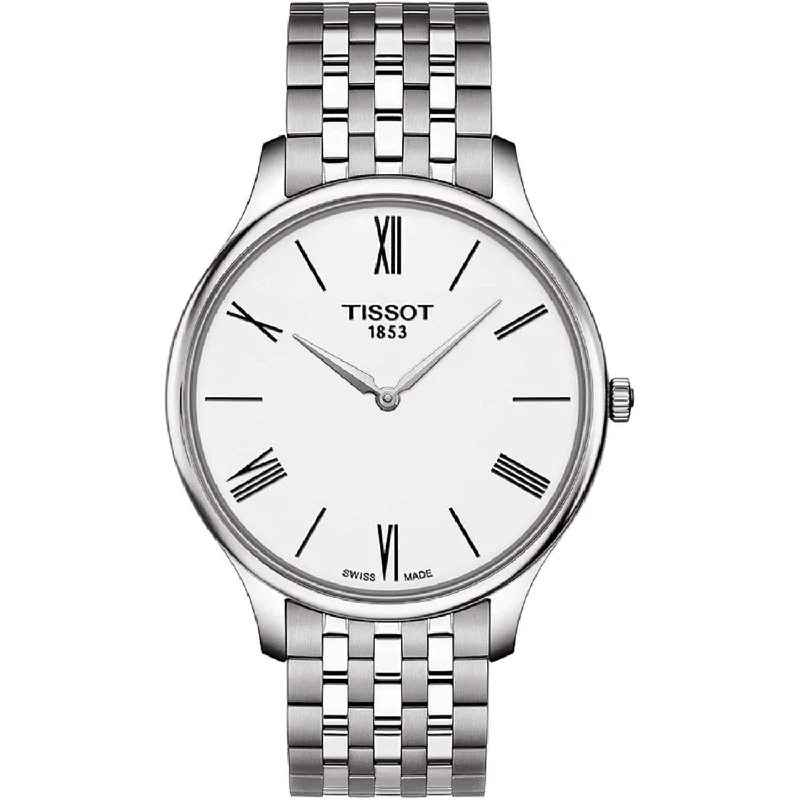 Casual watches for weekend outings   TISSOT TRADITION QUARTZ 39 MM MEN WATCH T0634091101800