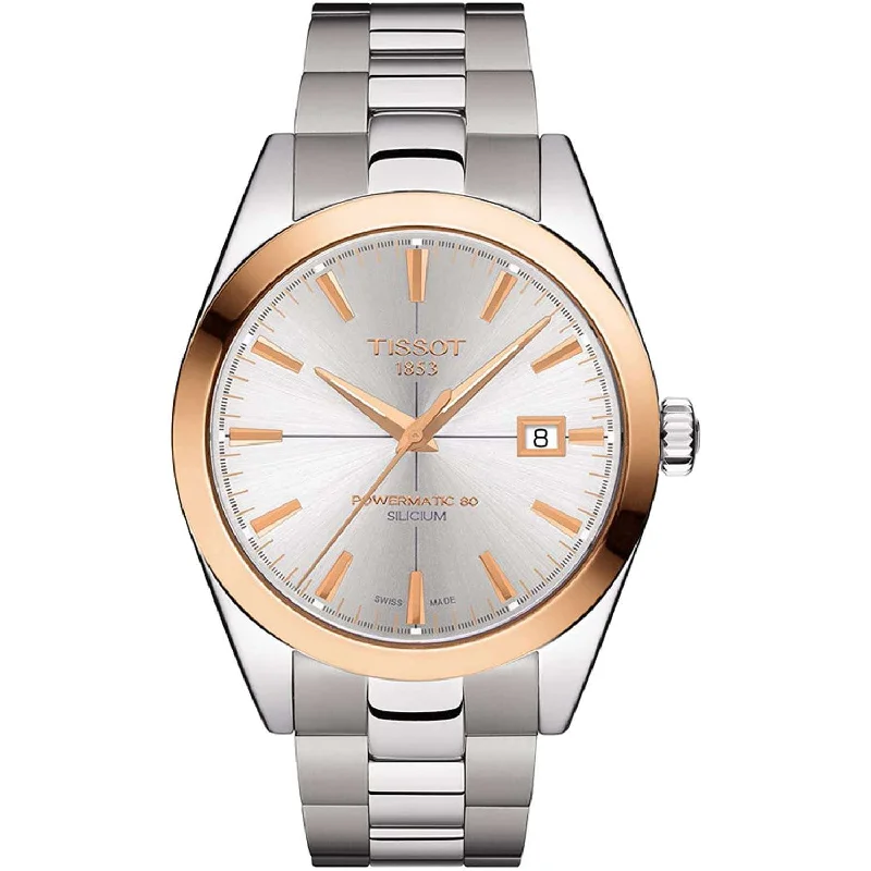 Luxury quartz watches with high-end movements TISSOT GENTLEMAN POWERMATIC 80 SILICIUM AUTOMATIC 40 MM MEN WATCH T9274074103100 Luxury quartz watches with high-end movements TISSOT GENTLEMAN POWERMATIC 80 SILICIUM AUTOMATIC 40 MM MEN WATCH T9274074103100