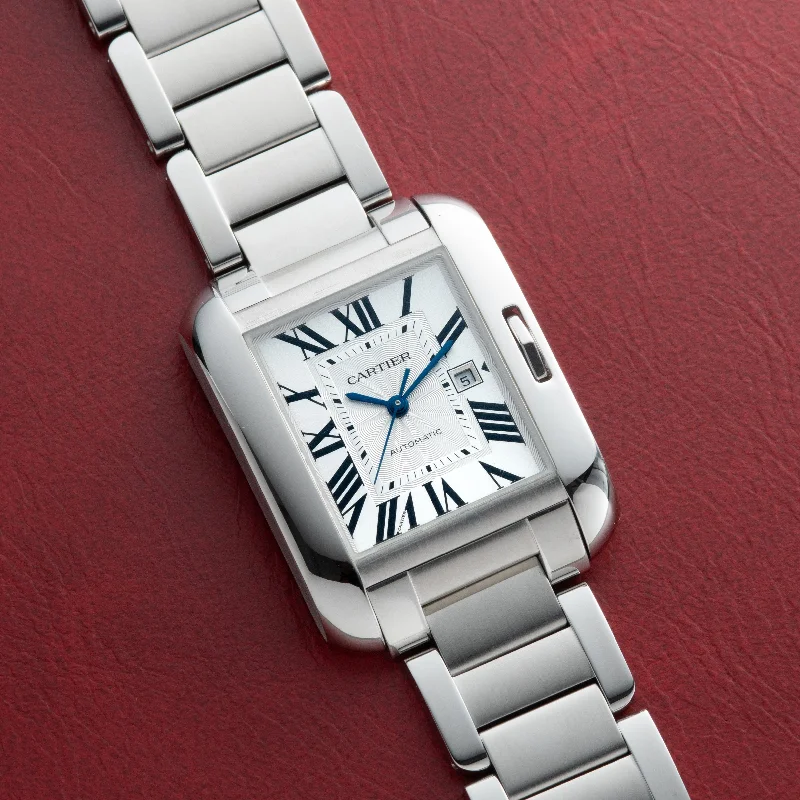 Watches with a sophisticated look   Cartier Tank Anglaise