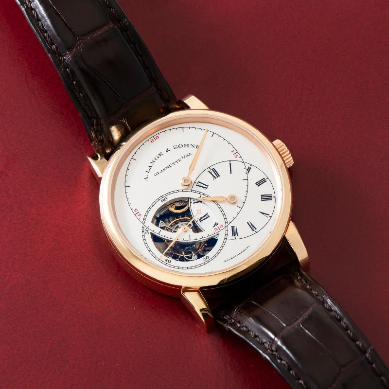 Watches with a stylish look   A. Lange & Söhne Richard Lange Tourbillon