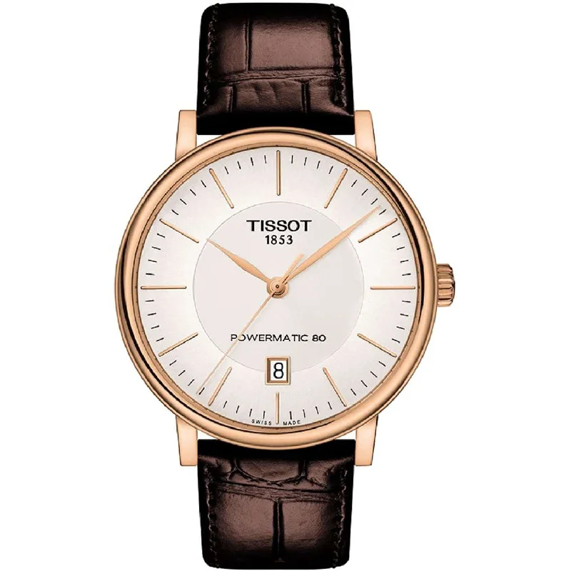 elegant dress watches for formal events TISSOT CARSON PREMIUM POWERMATIC 80 AUTOMATIC 40 MM MEN WATCH T1224073603100 elegant dress watches for formal events TISSOT CARSON PREMIUM POWERMATIC 80 AUTOMATIC 40 MM MEN WATCH T1224073603100