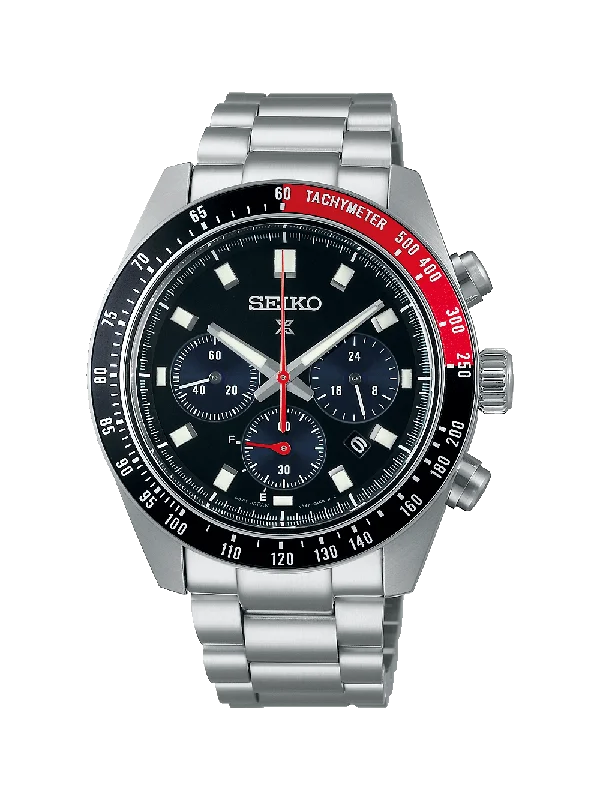 Watches with a stylish look   Seiko Prospex Speedtimer "Go Large" Solar Chronograph Watch 41mm SSC915P1