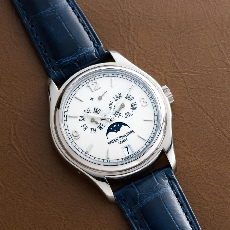 Vintage style quartz watches   Patek Philippe Annual Calendar Moonphase