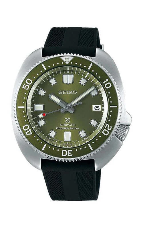 designer watches for special occasions   Seiko Prospex Willard Green Dial SPB153J1