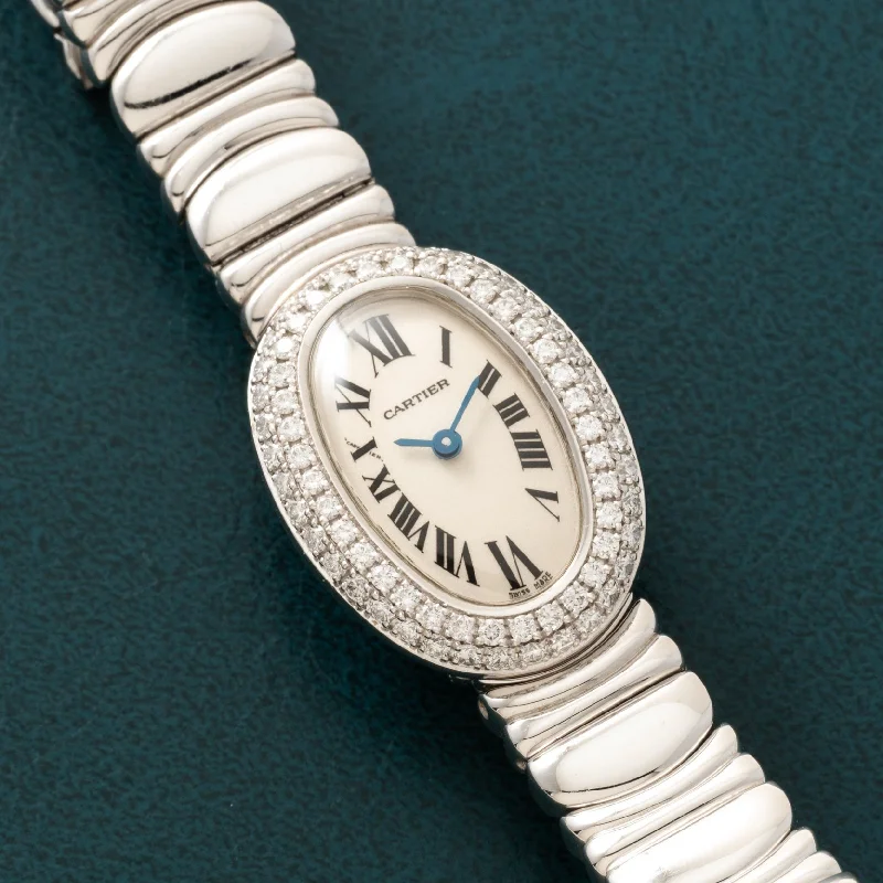 Luxury quartz watches with high-end movements   Cartier Baignoire