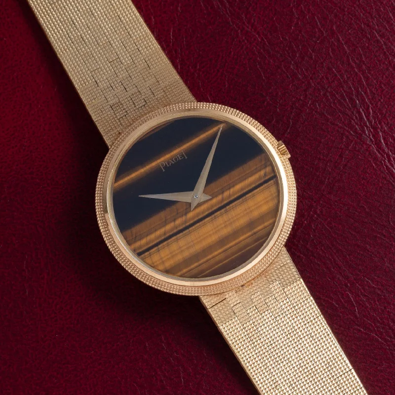 Watches with a stylish look   Piaget 'Tiger's Eye' Dress Watch
