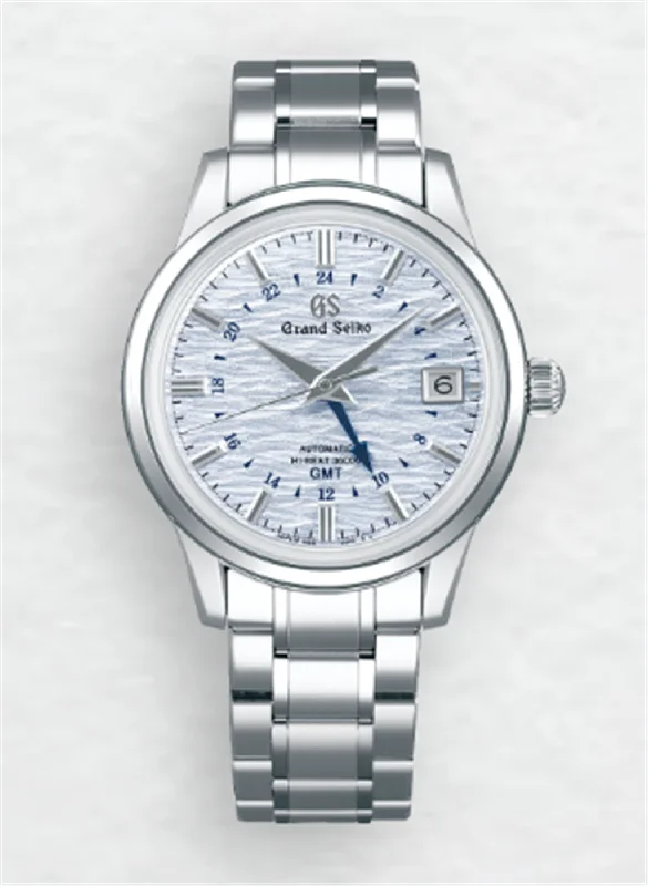 Luxury quartz watches with high-end movements   Grand Seiko Elegance Collection Hi-Beat 36000 GMT  SBGJ249